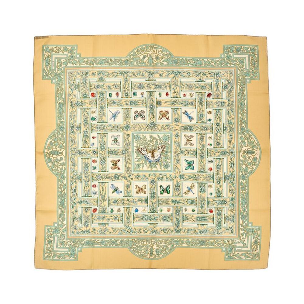 Hermès Joyaux De L'été Antoine De Jacquelot Silk Scarf (Authentic Pre-Loved)